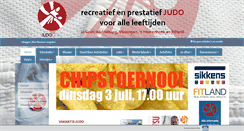 Desktop Screenshot of judogoes.nl